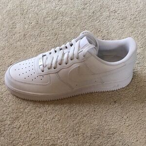 Nike White Low-Top Sneakers